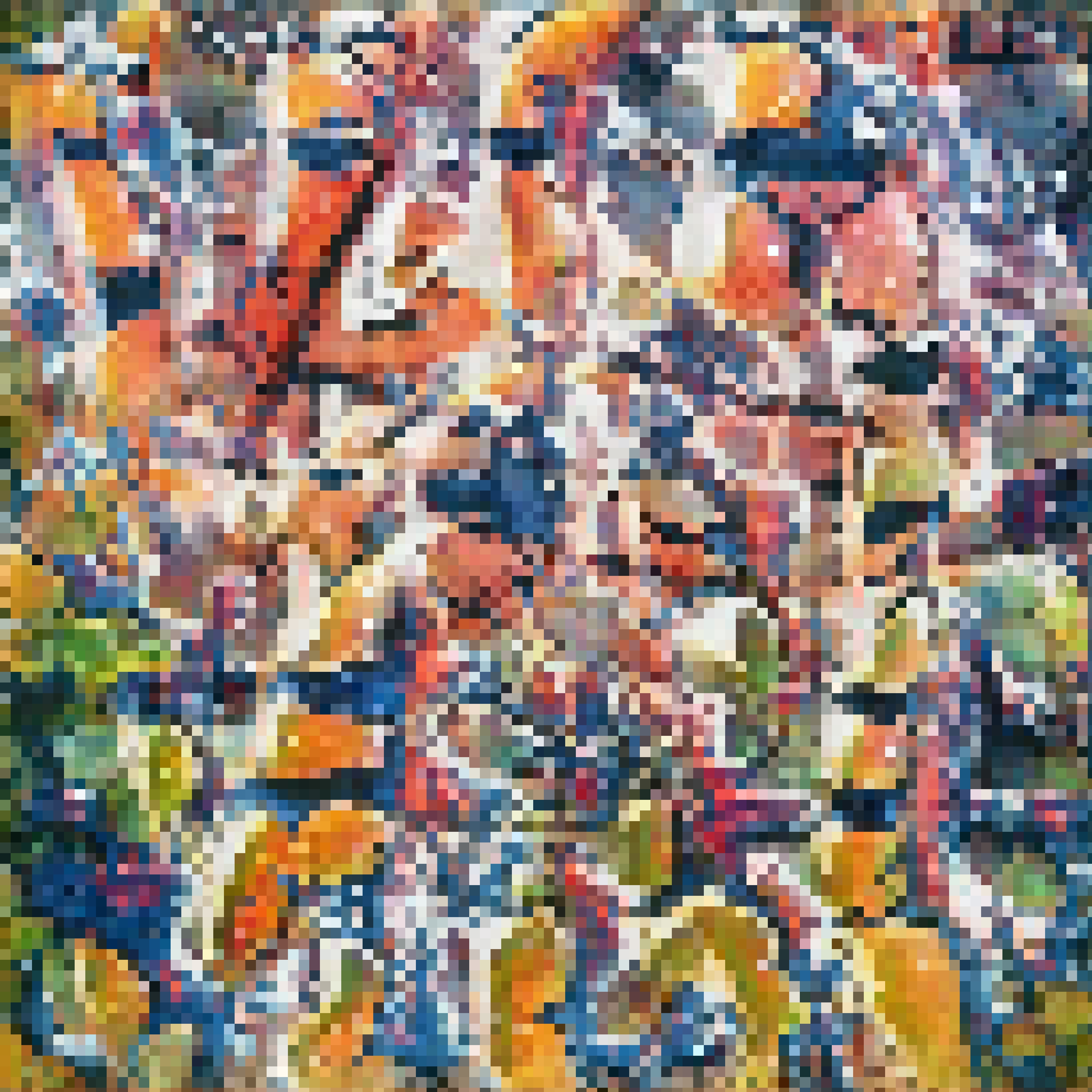 Cosmic Meta Pixel Art